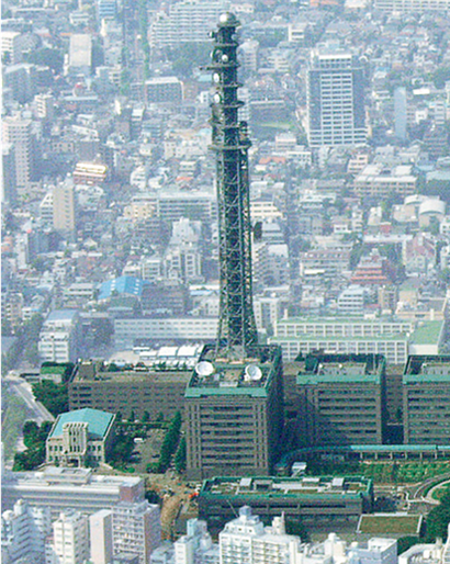 市ヶ谷俯瞰写真