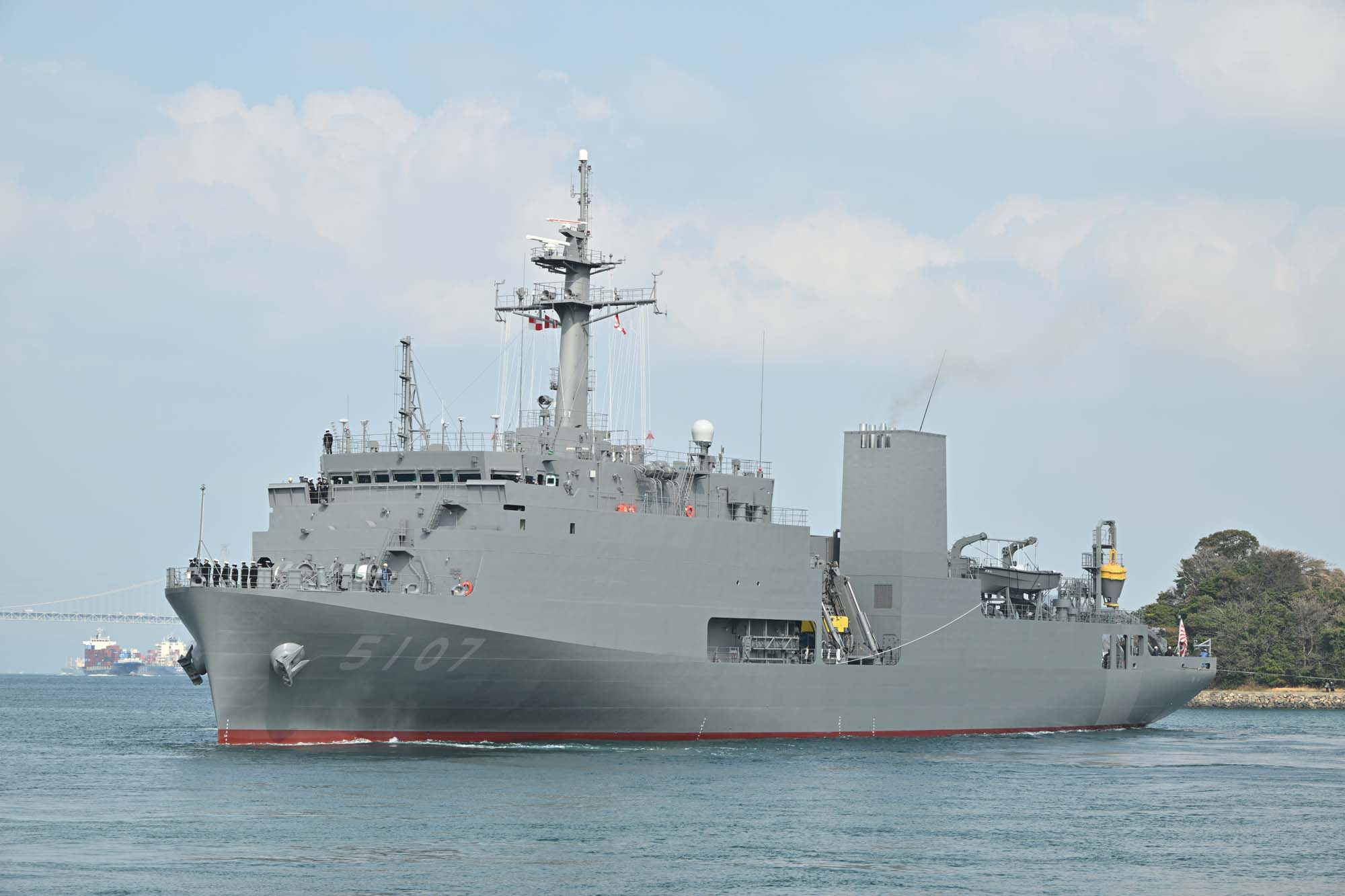 海洋観測艦「あかし」型｜水上艦艇｜装備品｜海上自衛隊 〔JMSDF