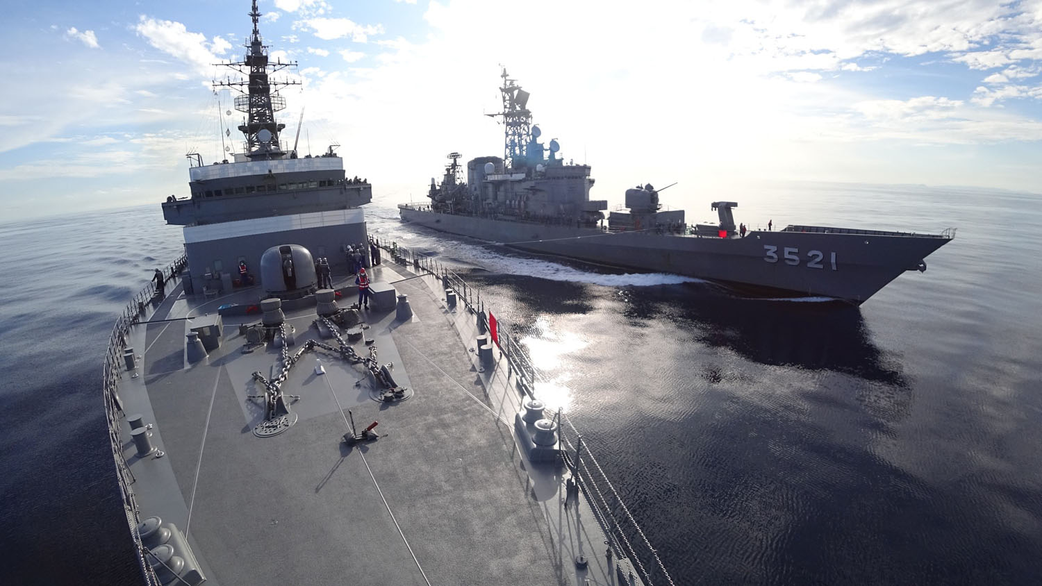 練習艦「かしま」