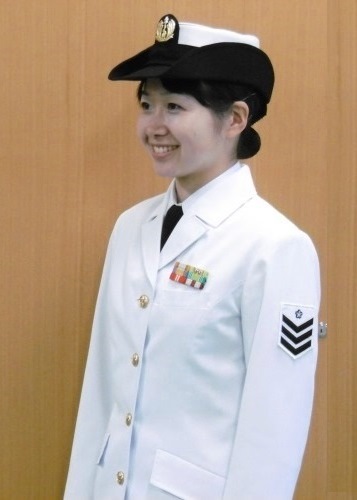 海上自衛隊　女性用　夏制服　上下セット