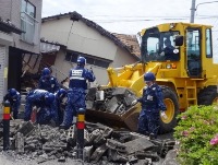 東日本大震災:被災直後の状況