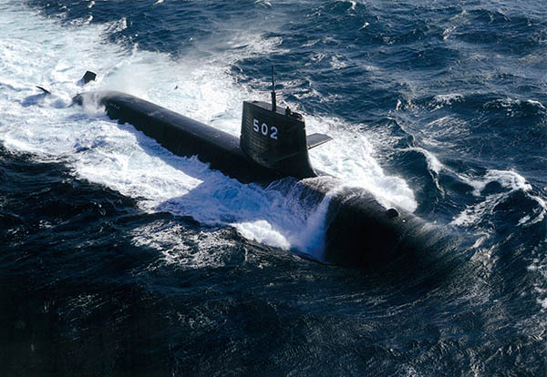 潜水艦「うんりゅう」