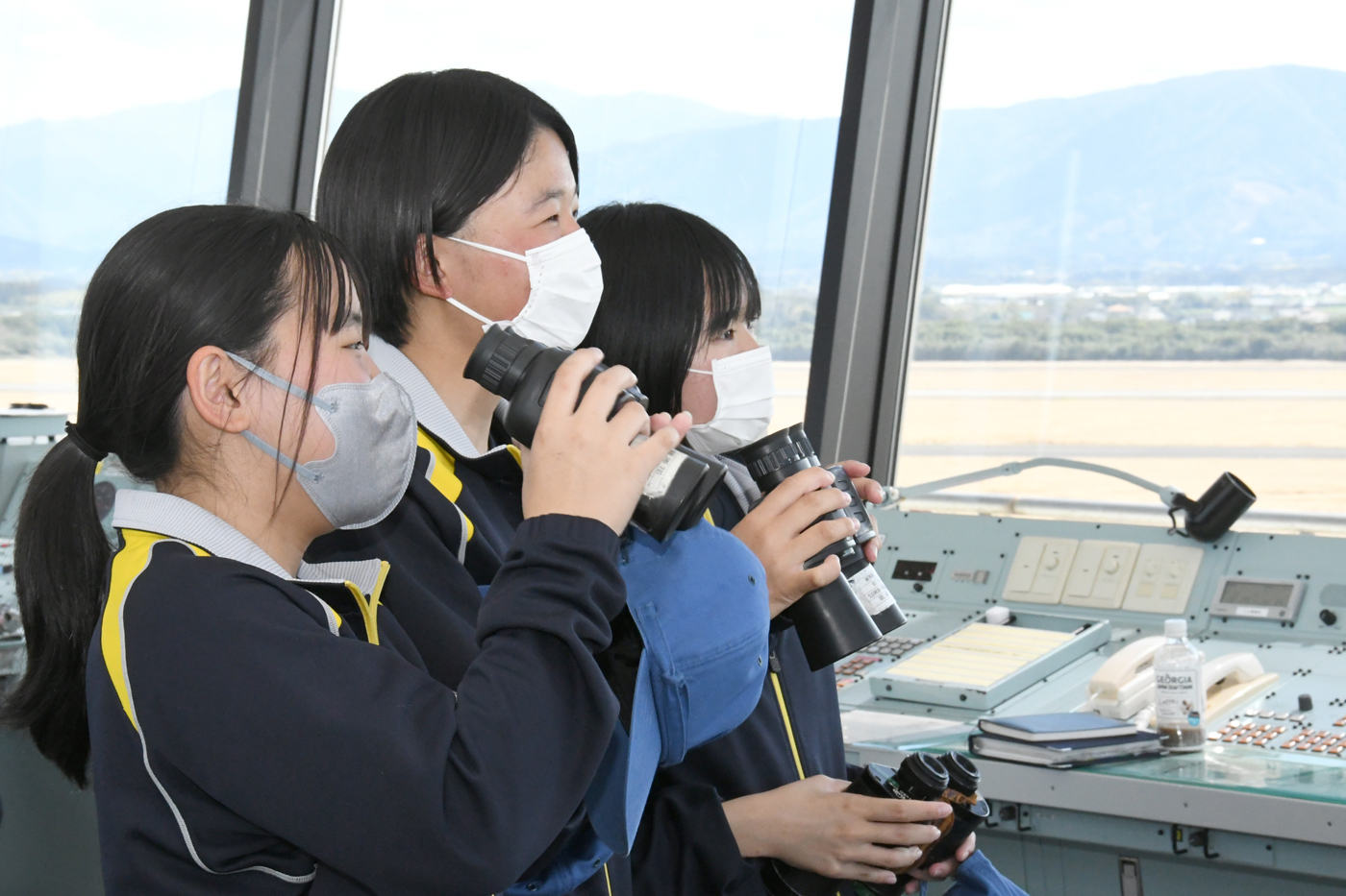 管制塔見学