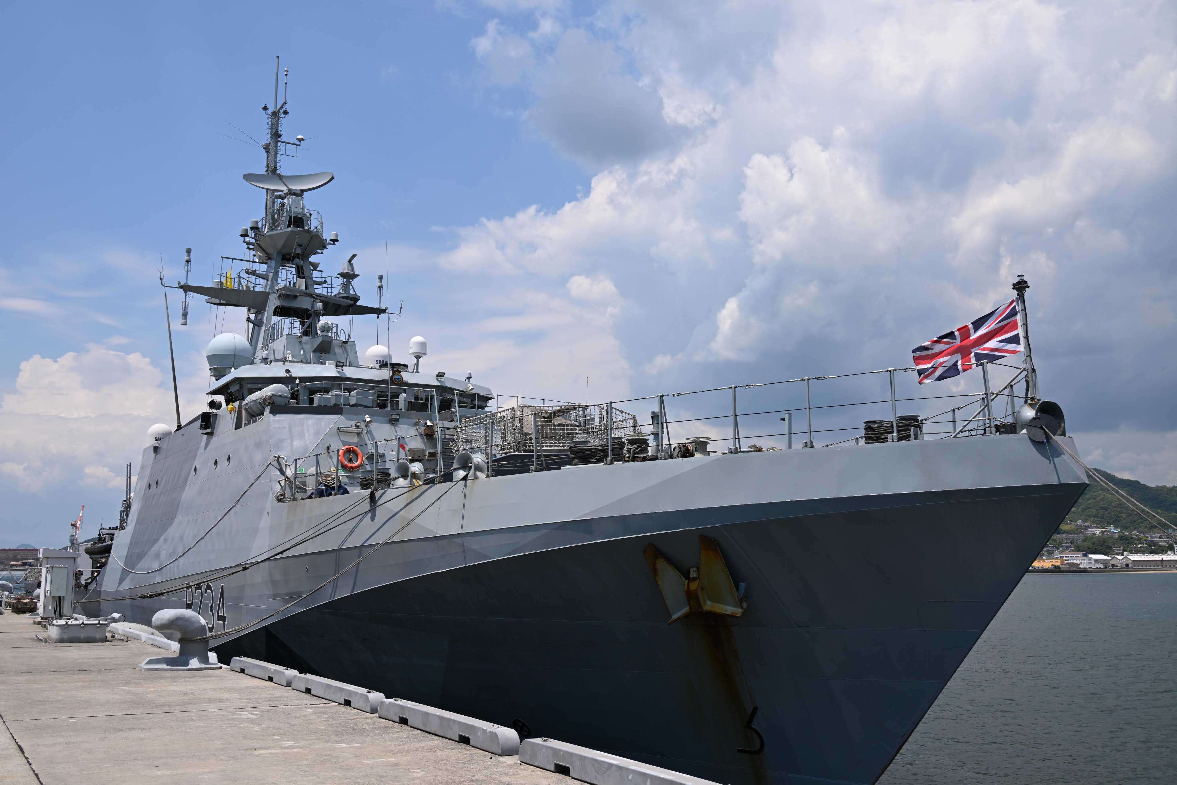 イギリス海軍哨戒艦「スペイ」