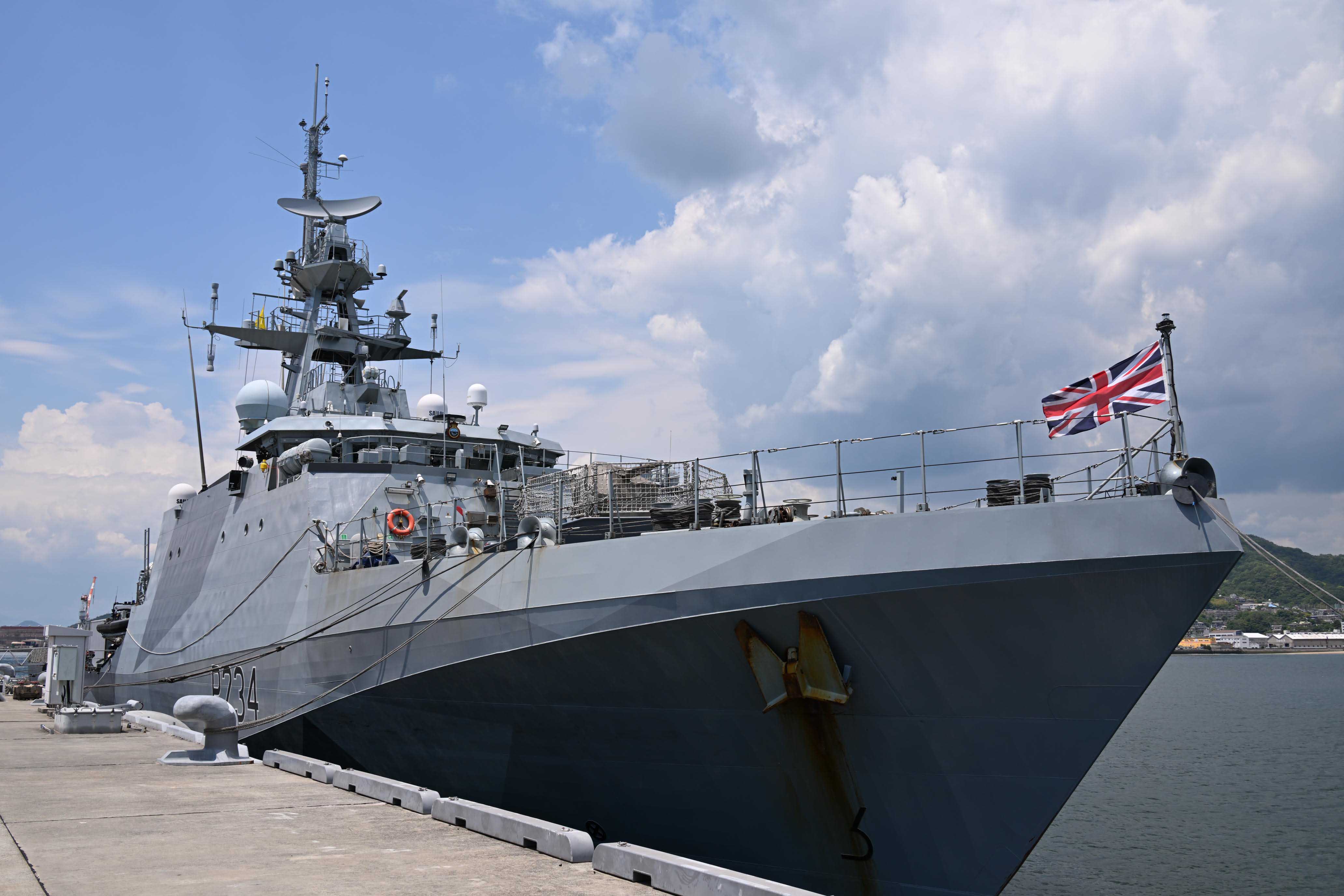 イギリス海軍哨戒艦「スペイ」