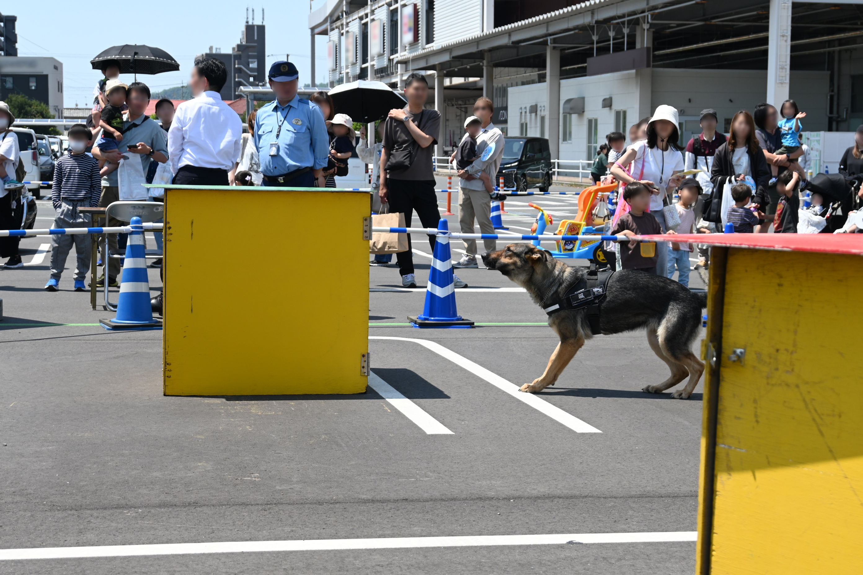 見えない場所に隠れた人を探します