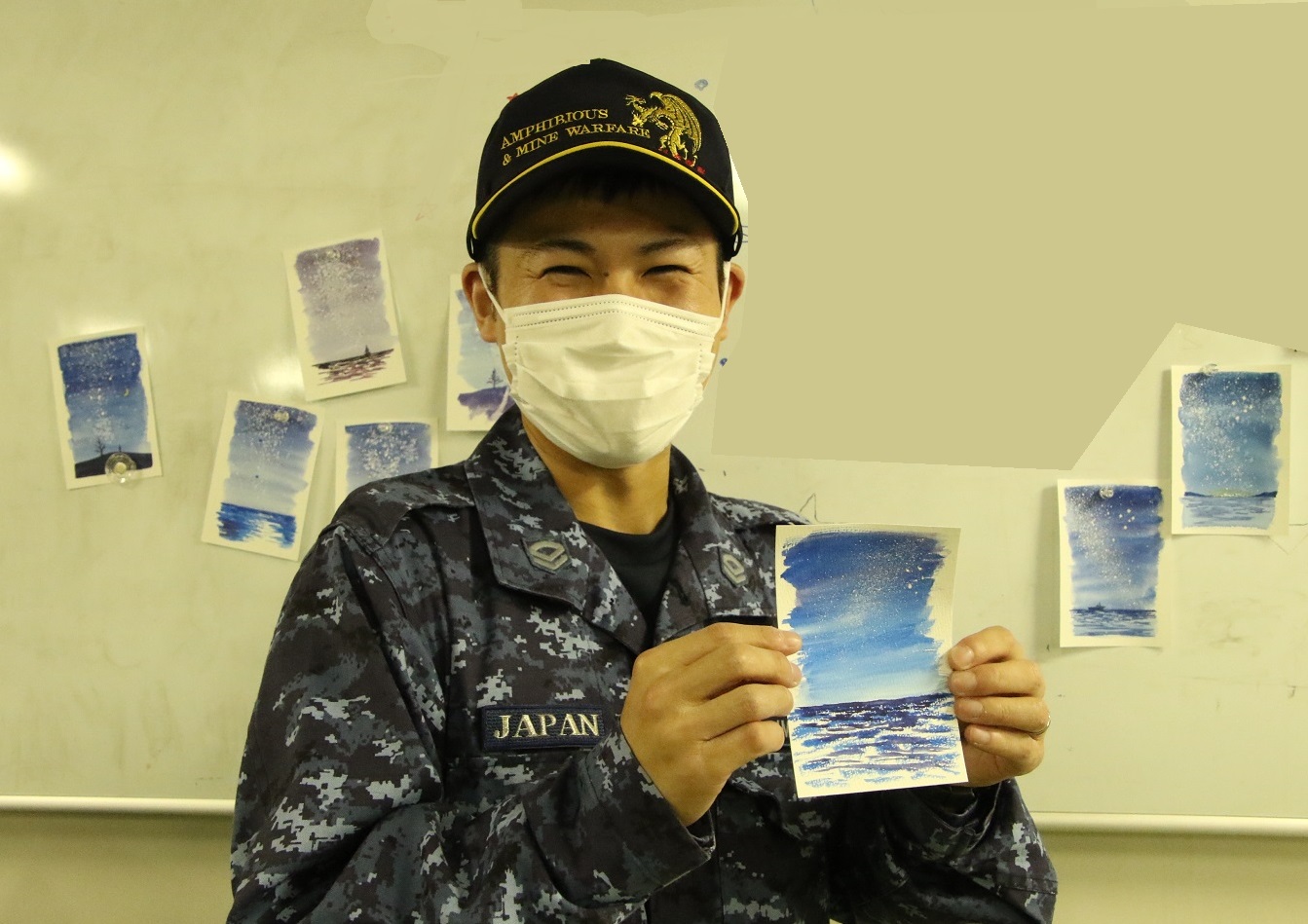 チャレンジ　自衛隊　くまたか　掃海隊群　先任伍長 先任伍長紹介 | 掃海艇たかしま