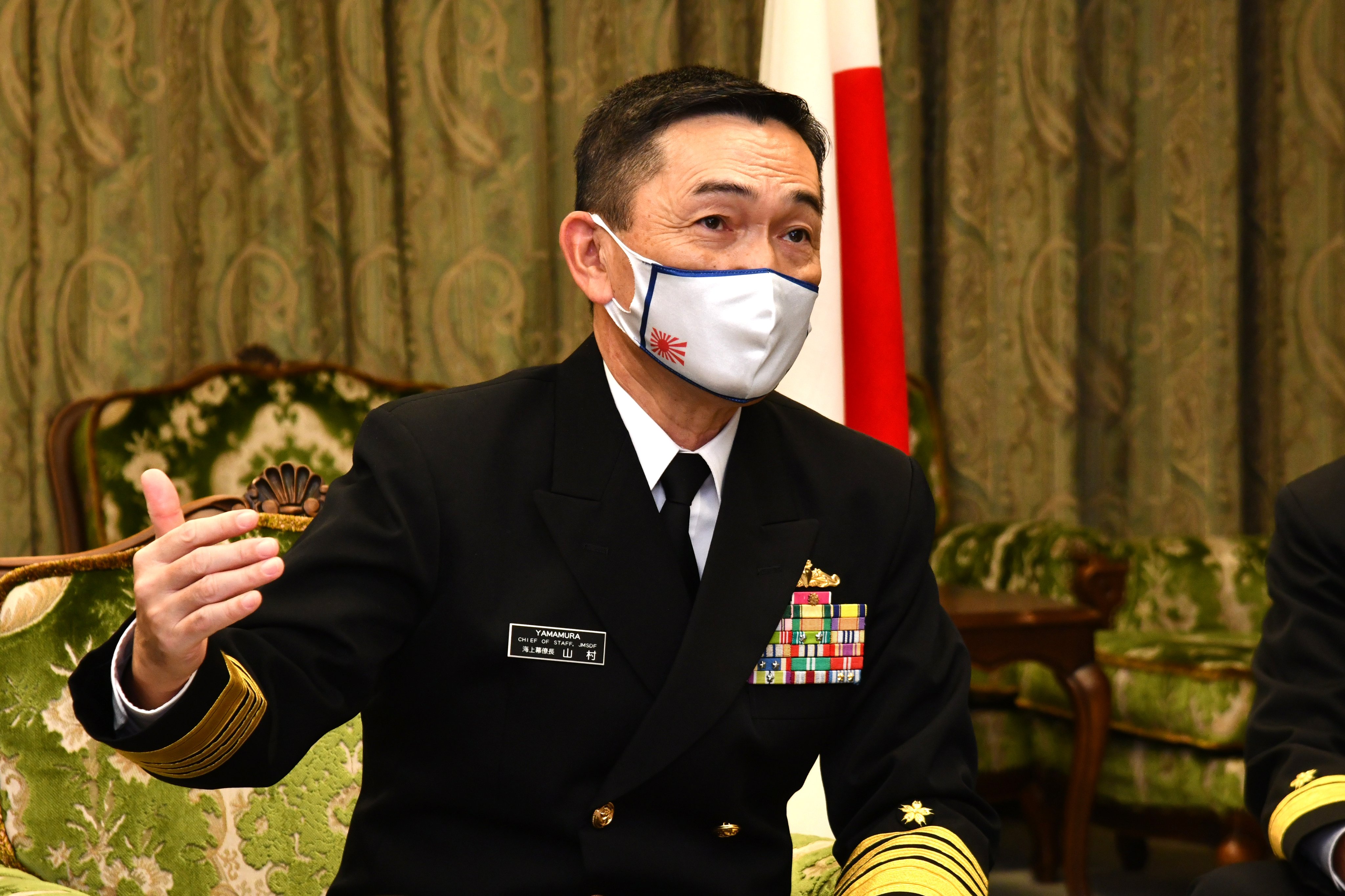 チリ海軍司令官 テレビ会議|幕僚協議|海上自衛隊 〔JMSDF〕 オフィシャルサイト