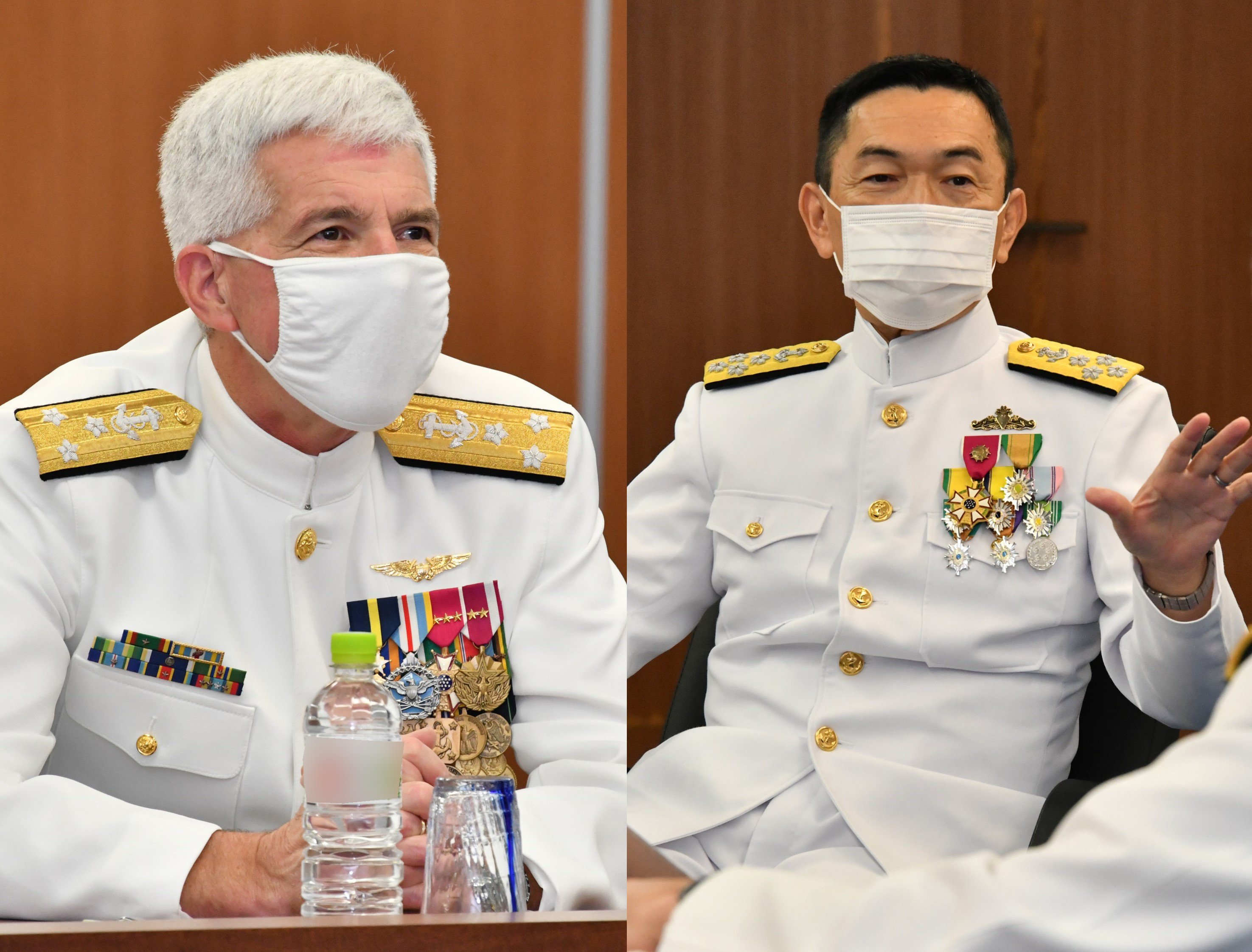 米海軍第7艦隊司令官 来訪｜幕僚協議｜海上自衛隊 〔JMSDF〕 オフィシャルサイト