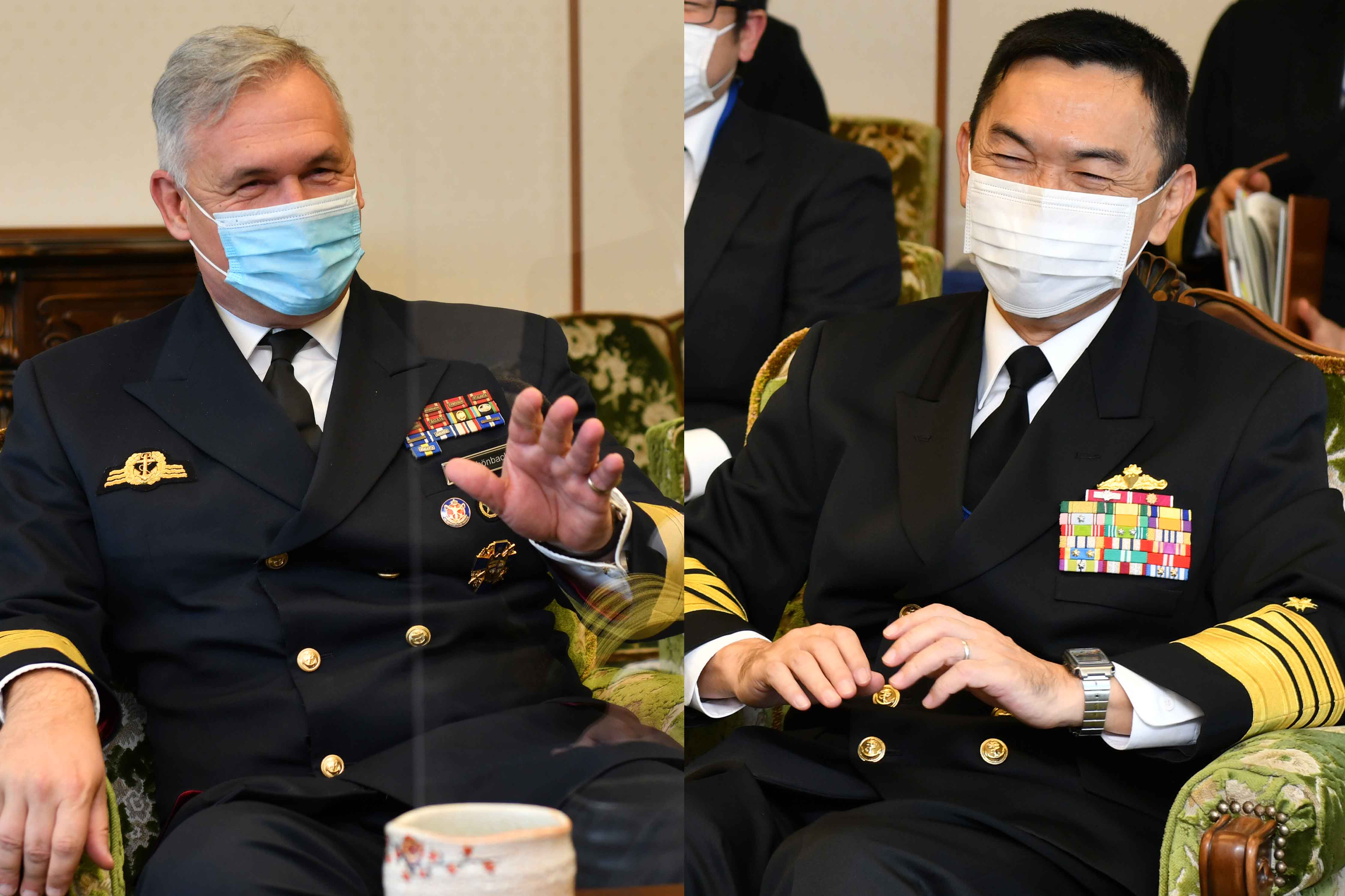 ドイツ海軍総監 来訪｜幕僚協議｜海上自衛隊 〔JMSDF〕 オフィシャルサイト