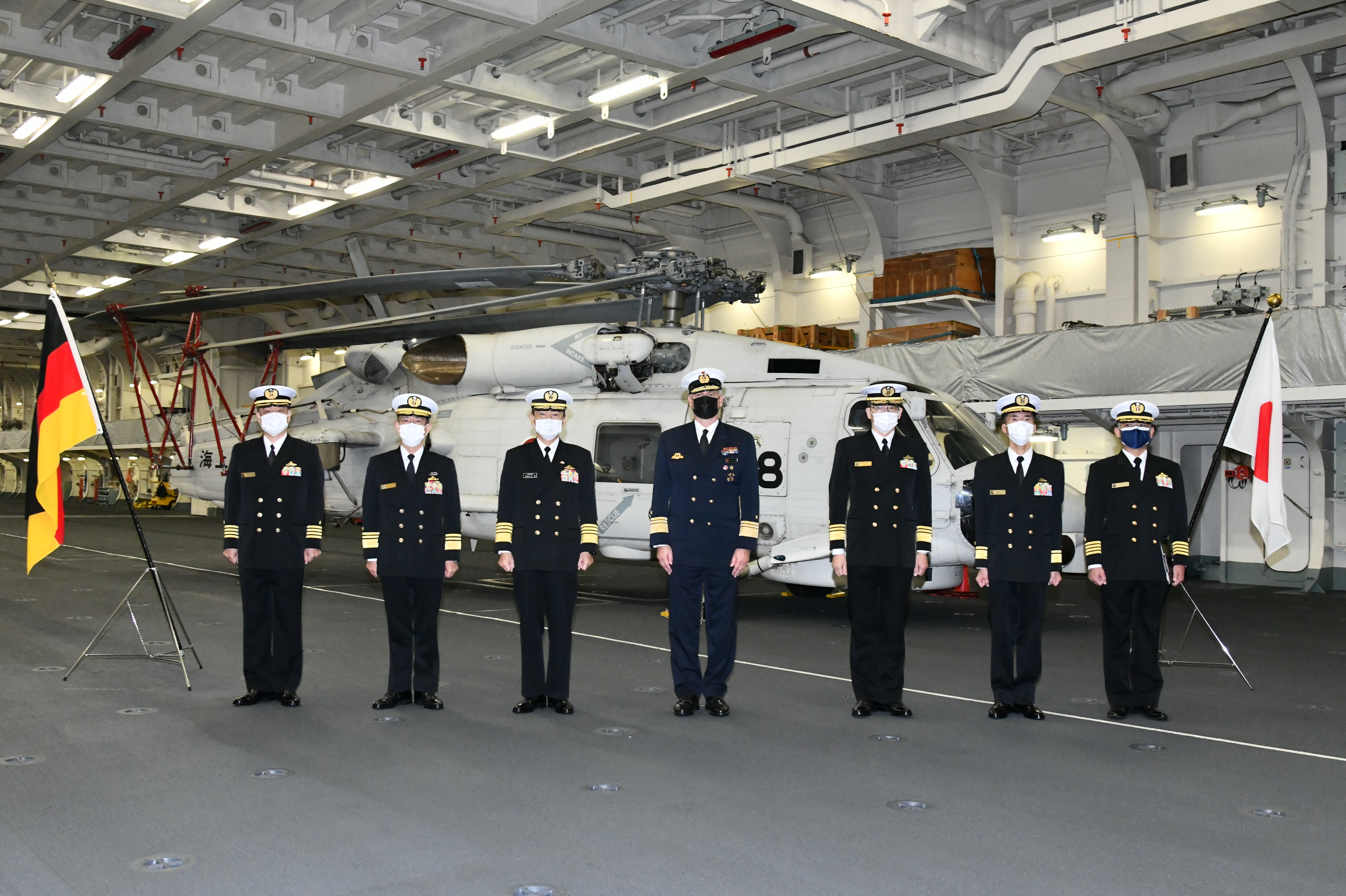 ドイツ海軍総監 いずも来訪｜幕僚協議｜海上自衛隊 〔JMSDF