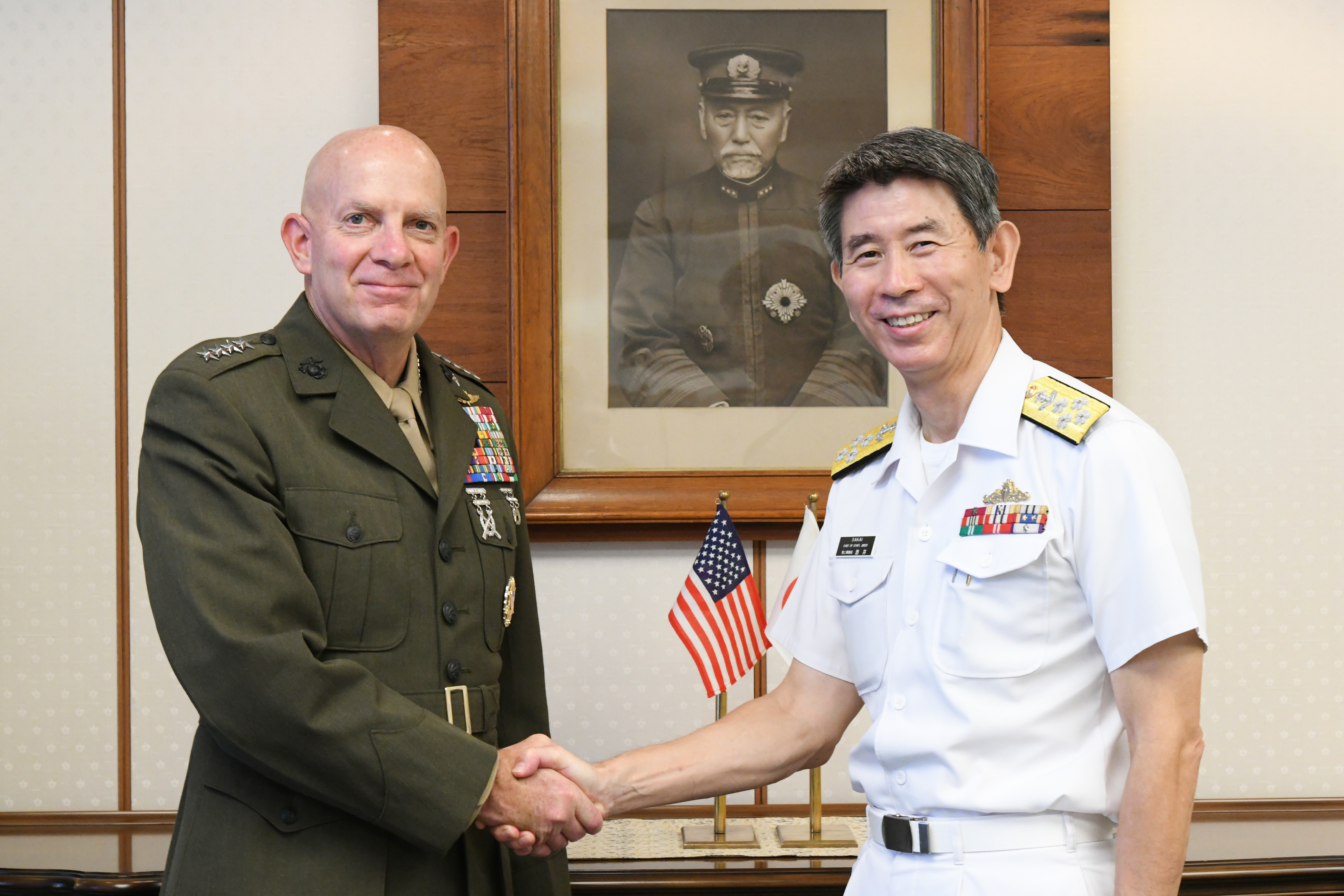 米海兵隊総司令官（大将）チャレンジ 米海兵隊総司令官（大将