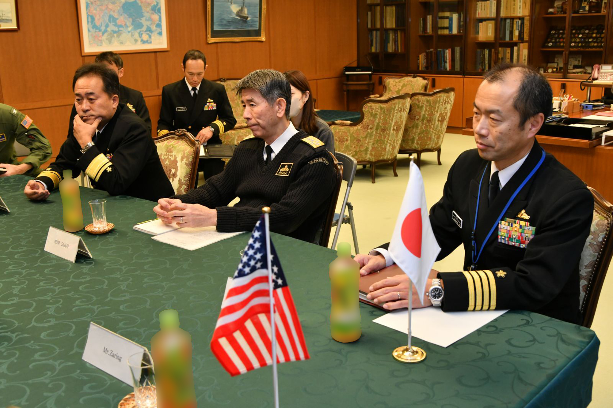 米太平洋艦隊司令官来訪|幕僚協議|海上自衛隊 〔JMSDF〕 オフィシャルサイト