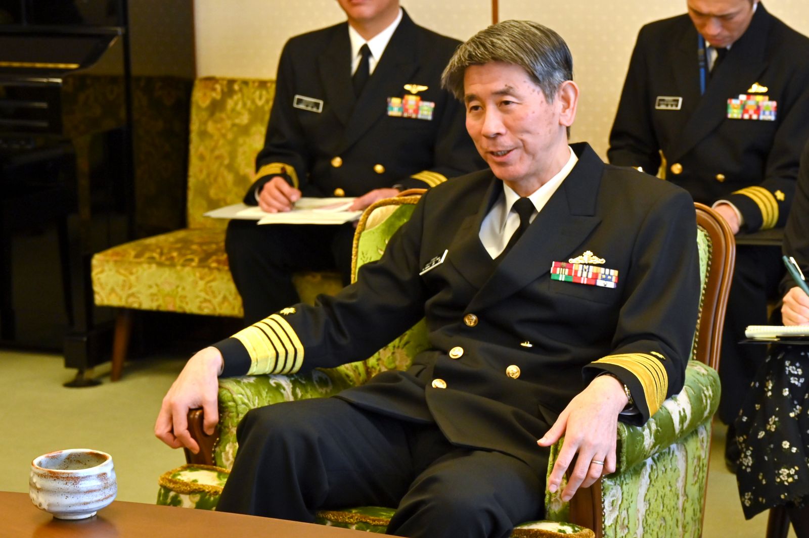 米太平洋艦隊司令官来訪｜幕僚協議｜海上自衛隊 〔JMSDF