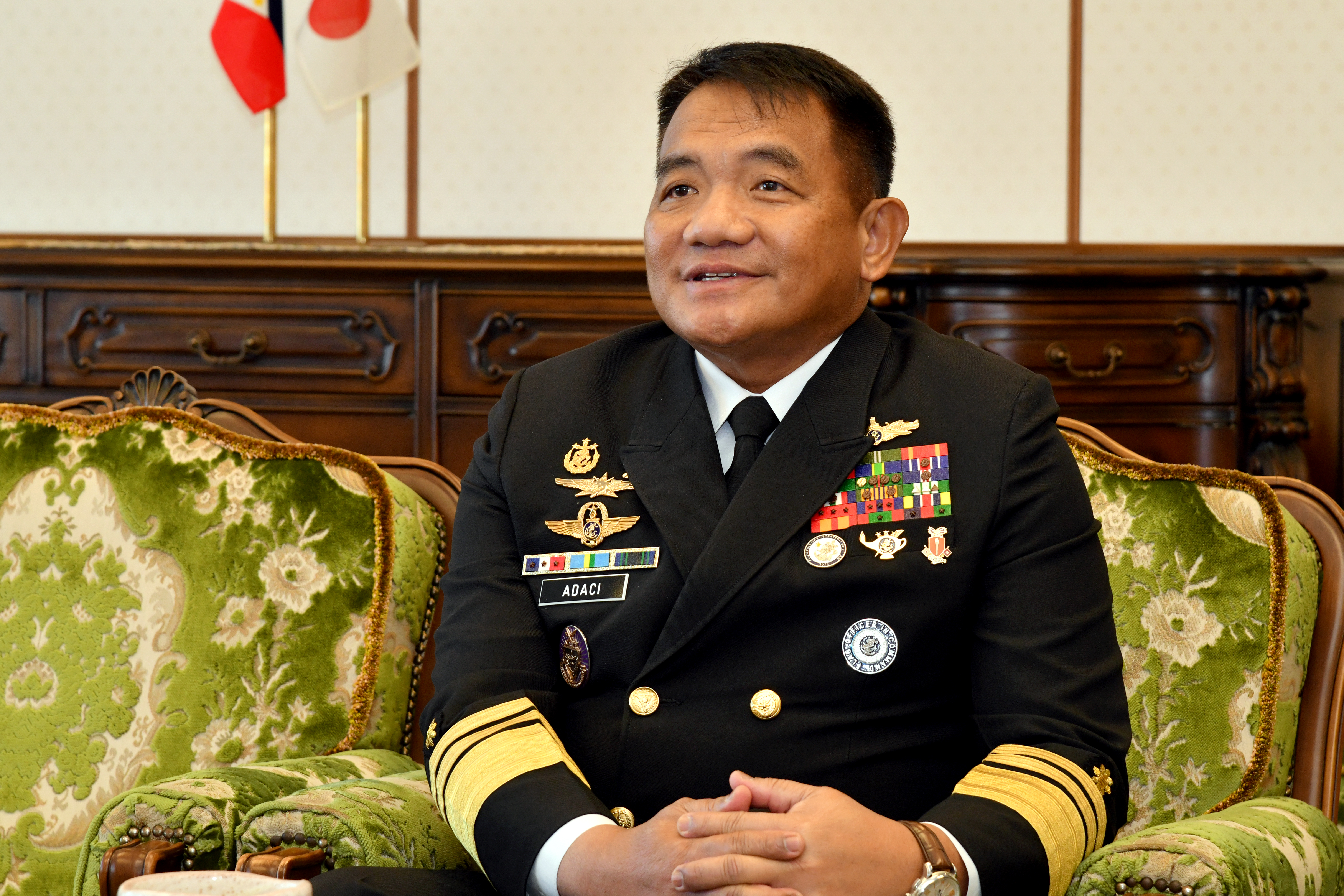 比海軍司令官海幕長副長来訪｜幕僚協議｜海上自衛隊 〔JMSDF