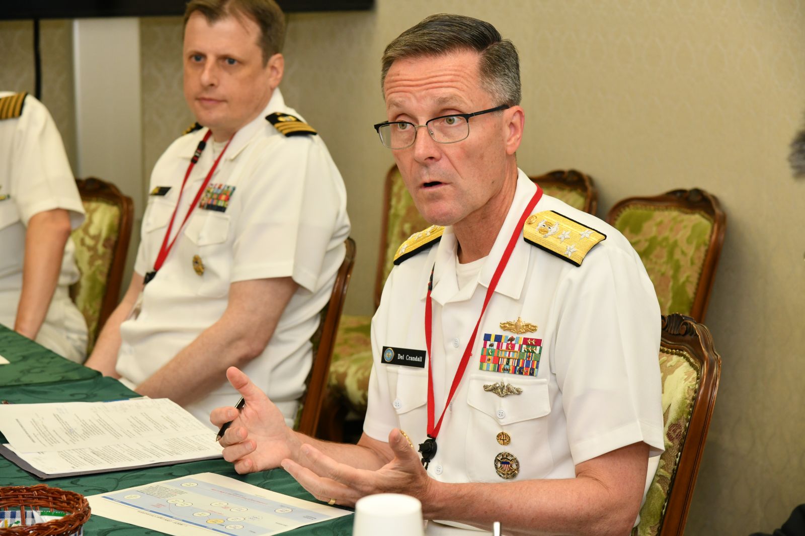米海軍法務統監来訪|幕僚協議|海上自衛隊 〔JMSDF〕 オフィシャルサイト