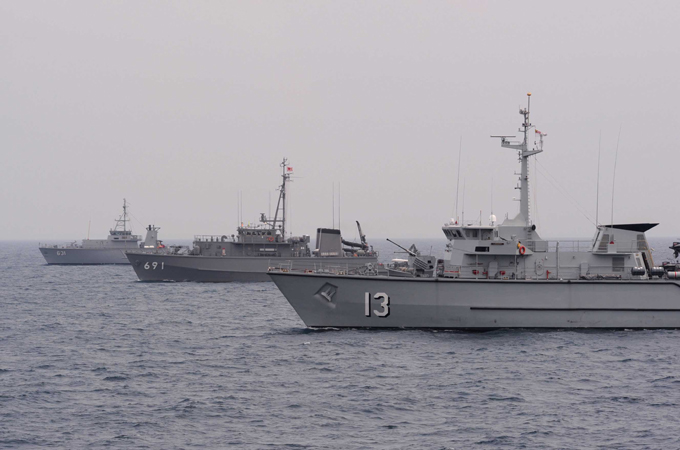 第6回西太平洋掃海訓練|海上自衛隊 〔JMSDF〕 オフィシャルサイト