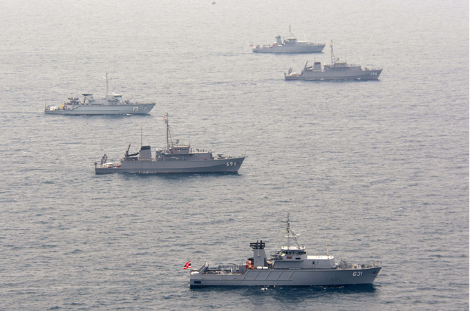 第6回西太平洋掃海訓練|海上自衛隊 〔JMSDF〕 オフィシャルサイト