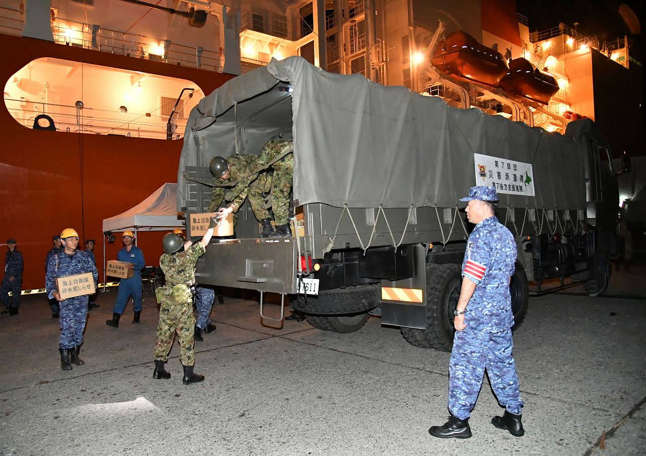 平成３０年北海道胆振東部地震 海上自衛隊 Jmsdf オフィシャルサイト