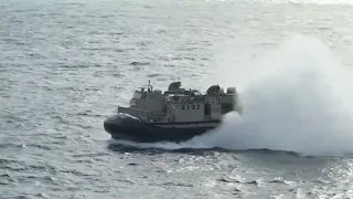 【災害派遣活動】令和6年能登半島地震 LCACでの物資輸送