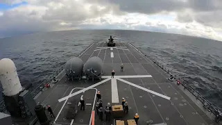 令和6年能登半島地震 輸送艦「おおすみ」での物資輸送