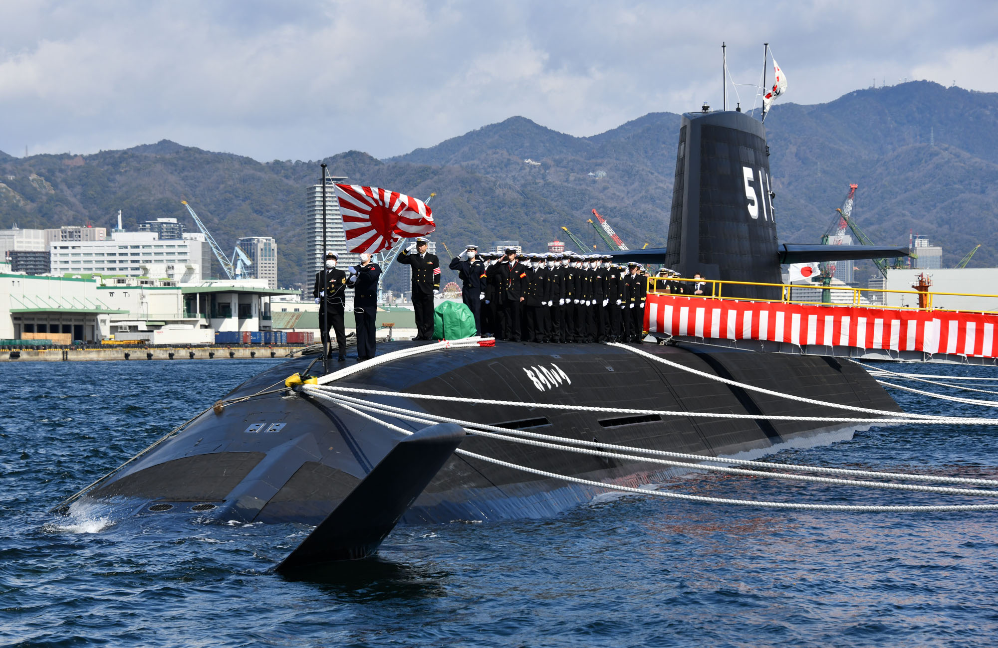 艦船自衛艦旗　入手困難商品 艦船自衛艦旗 入手困難商品 （2020年8月 呉遠征）
