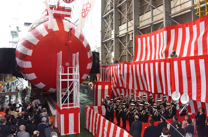 命名・進水式｜海上自衛隊 〔JMSDF〕 オフィシャルサイト