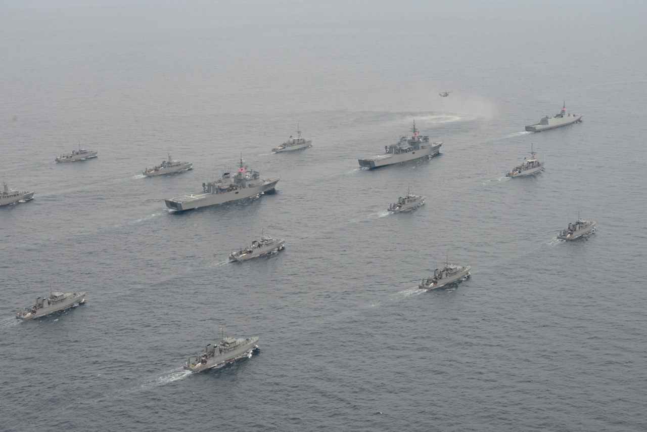 令和5年度機雷戦訓練（日向灘）及び掃海特別訓練（日米共同訓練