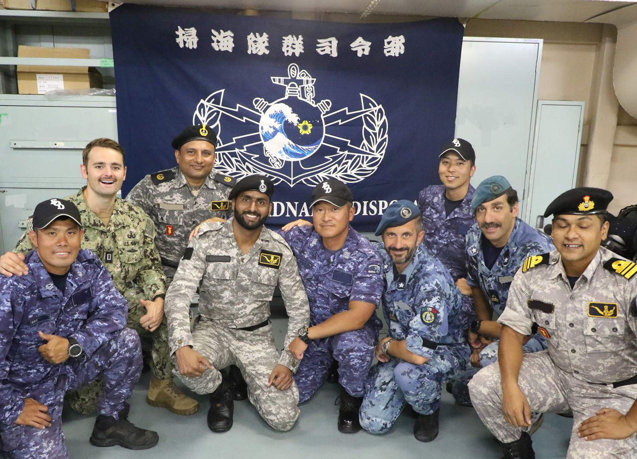 令和5年度機雷戦訓練（角力灘）及び掃海特別訓練（日米共同）｜海上