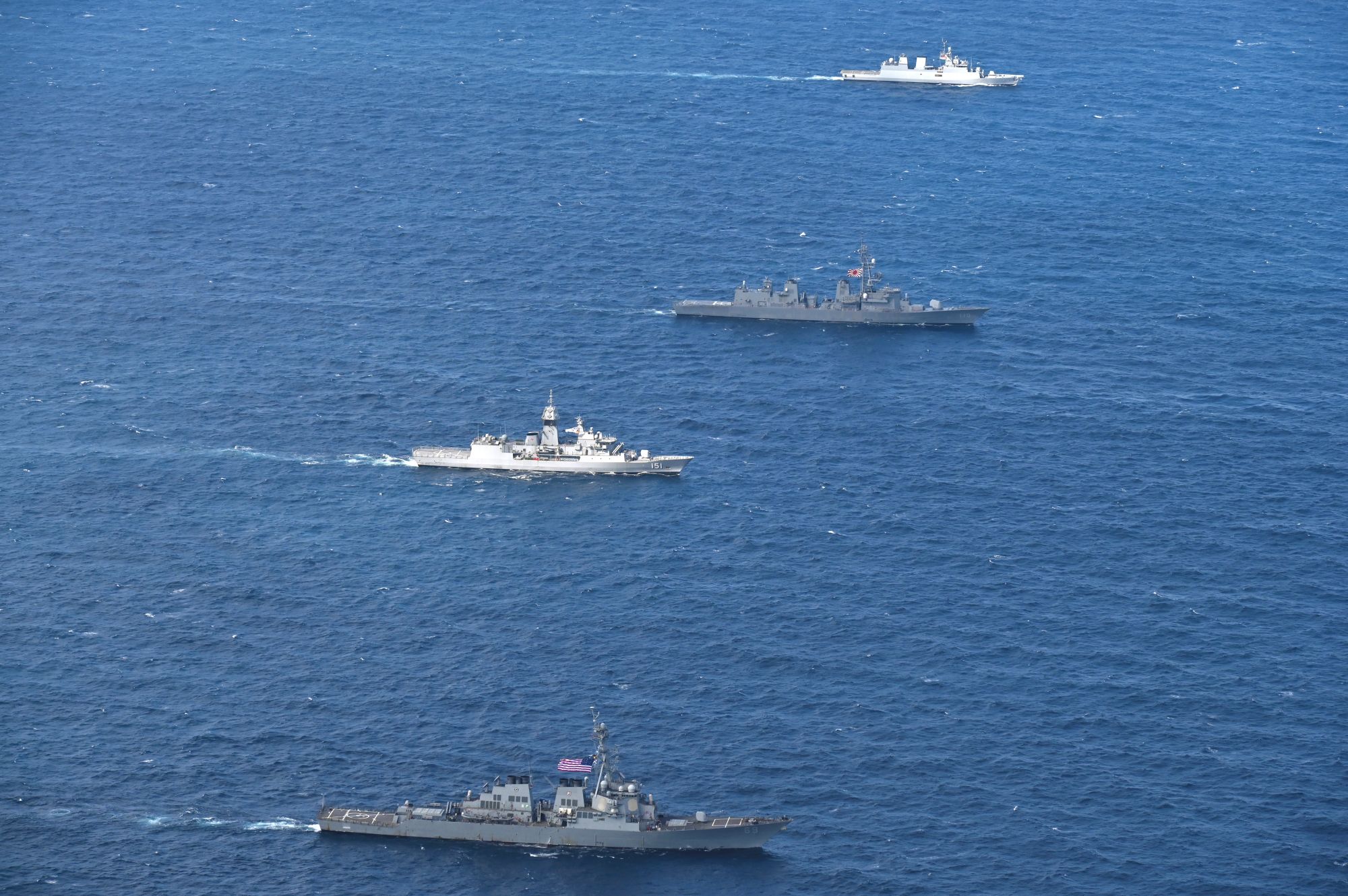 日米印豪共同訓練(マラバール2022)|海上自衛隊 〔JMSDF 日米印豪共同訓練(マラバール2022)|海上自衛隊 〔JMSDF