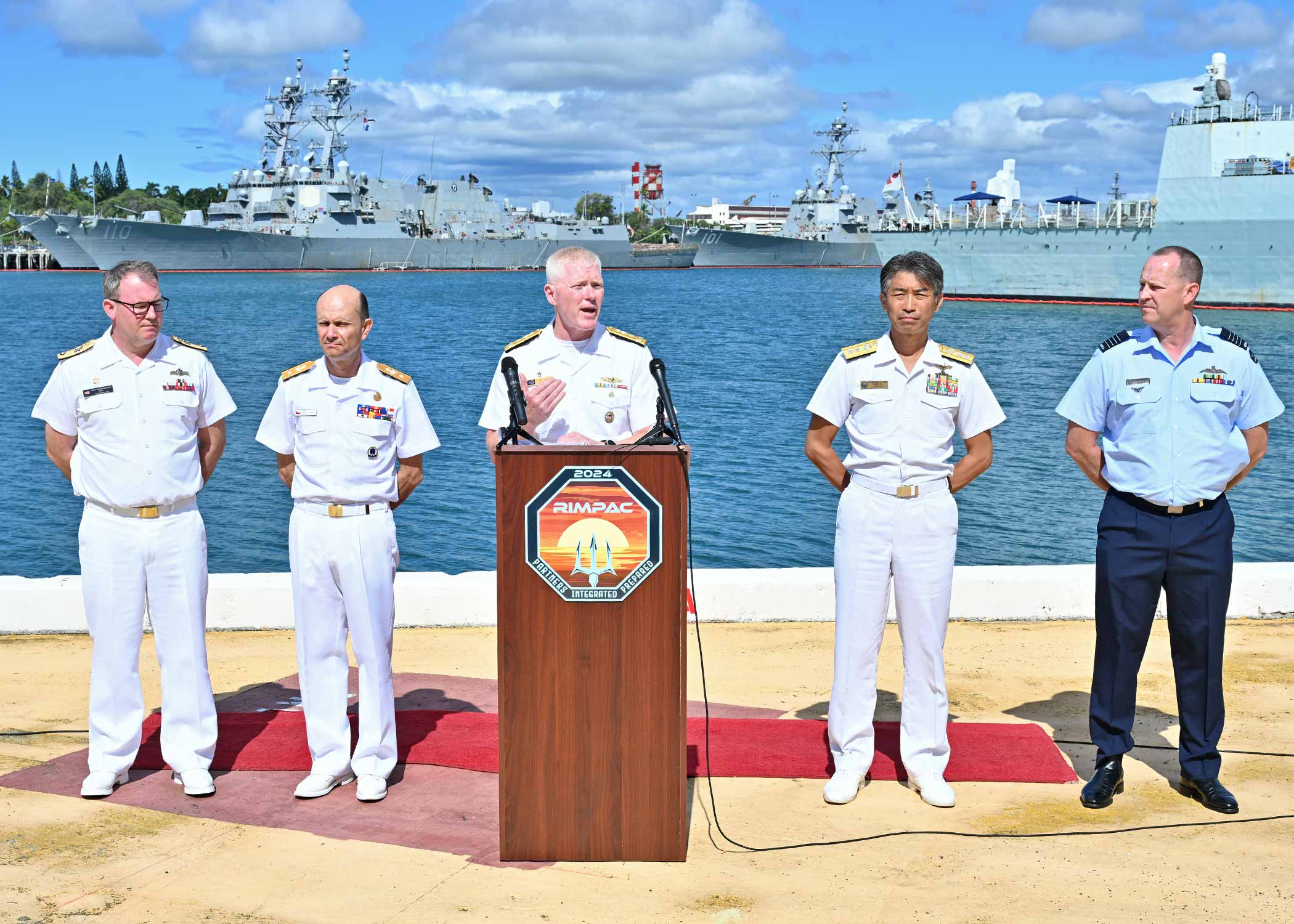 米海軍主催多国間共同訓練(RIMPAC2024)|海上自衛隊 米海軍主催多国間共同訓練(RIMPAC2024)|海上自衛隊
