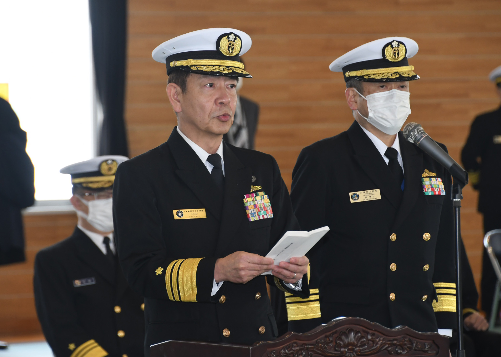 司令官挨拶｜海上自衛隊 〔JMSDF〕 オフィシャルサイト