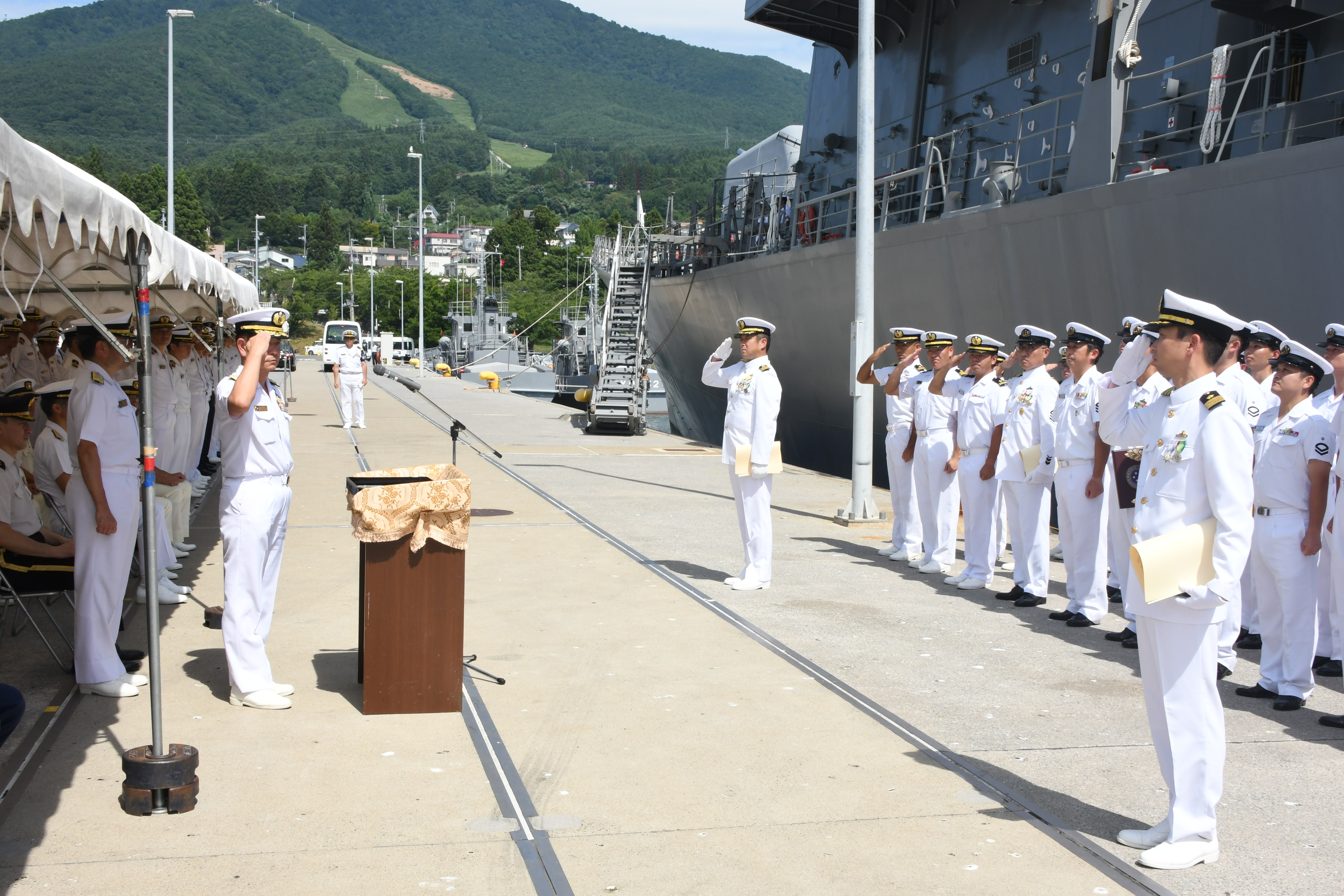 司令官挨拶｜海上自衛隊 〔JMSDF〕 オフィシャルサイト