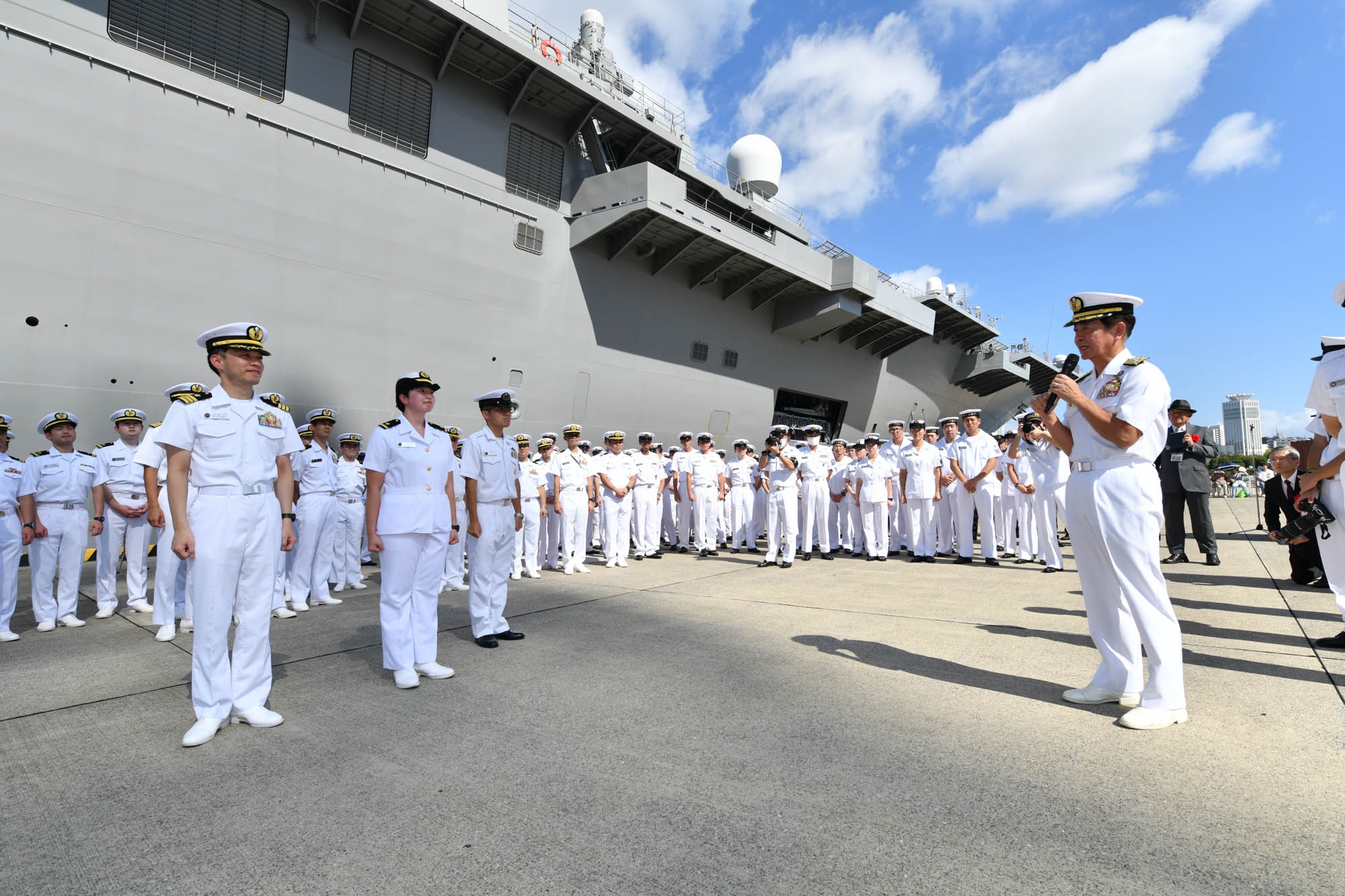 司令官挨拶｜海上自衛隊 〔JMSDF〕 オフィシャルサイト