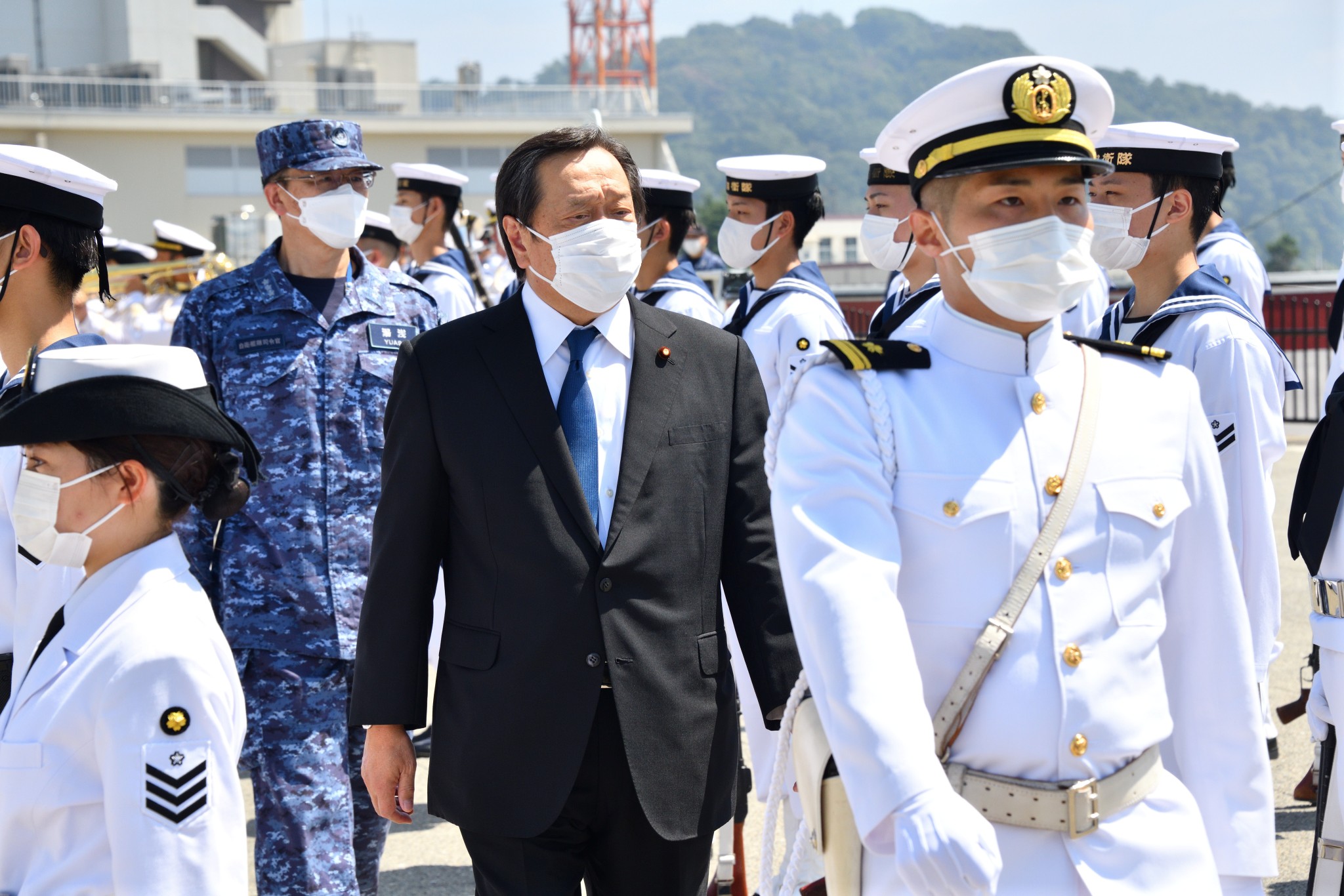News jmsdf self defense fleet official
