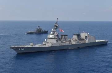 20170402 スリランカ海軍ＳＡＭＵＤＵＲＡとのフェアウェルパス