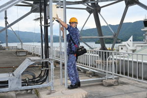 舞鶴航空基地隊 通信班 電子整備員　布藤３曹 