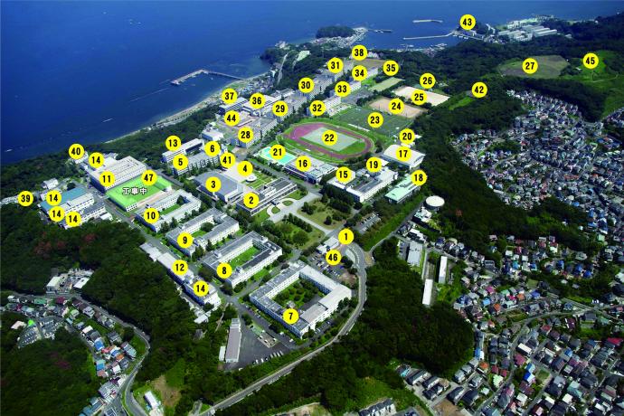 キャンパス案内 | 防衛大学校について | 防衛大学校