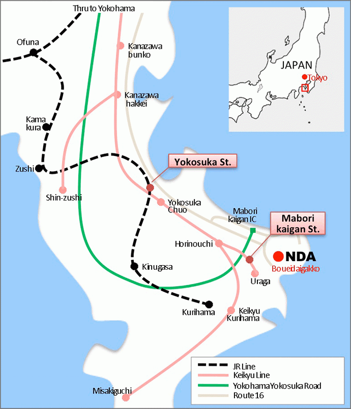 Yokosuka Map And Yokosuka Satellite Image, 42% OFF