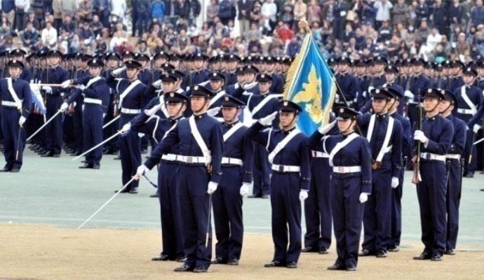 Cadet Corps in Formation