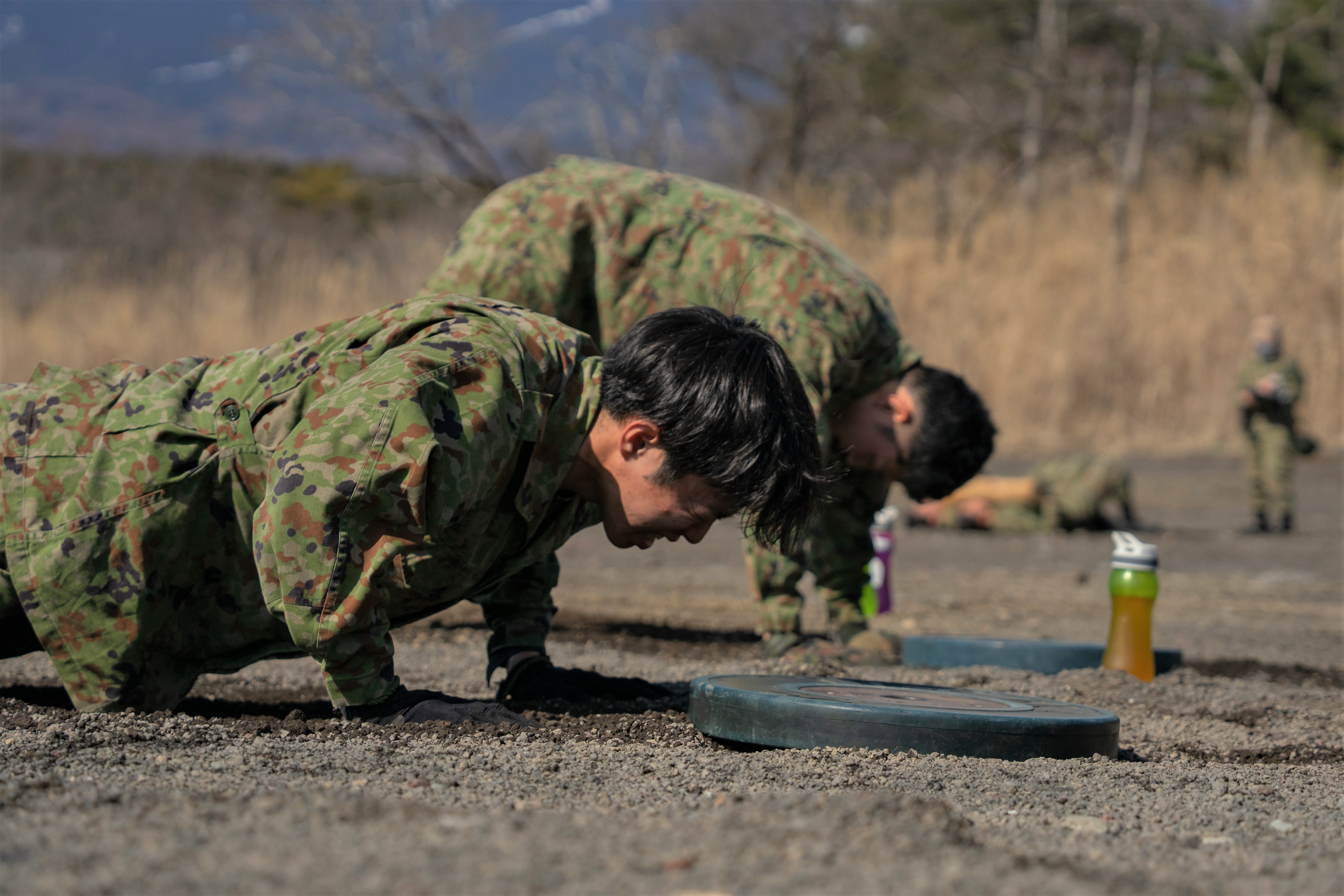 サンドハースト競技会 国内訓練