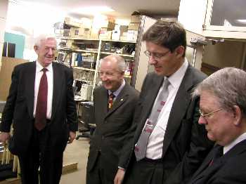 スウェーデン国防研究所 アンダーベリ所長来校