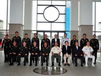 タイ陸軍教育訓練本部長、表敬訪問の写真1