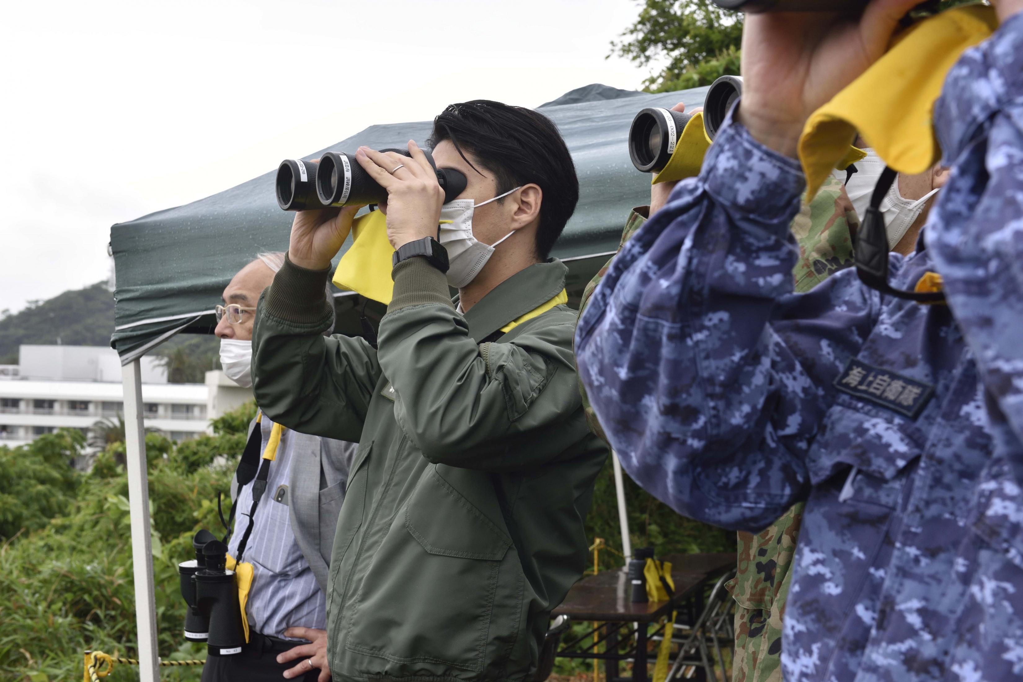 カッター競技会視察