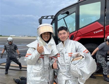 消防訓練の様子