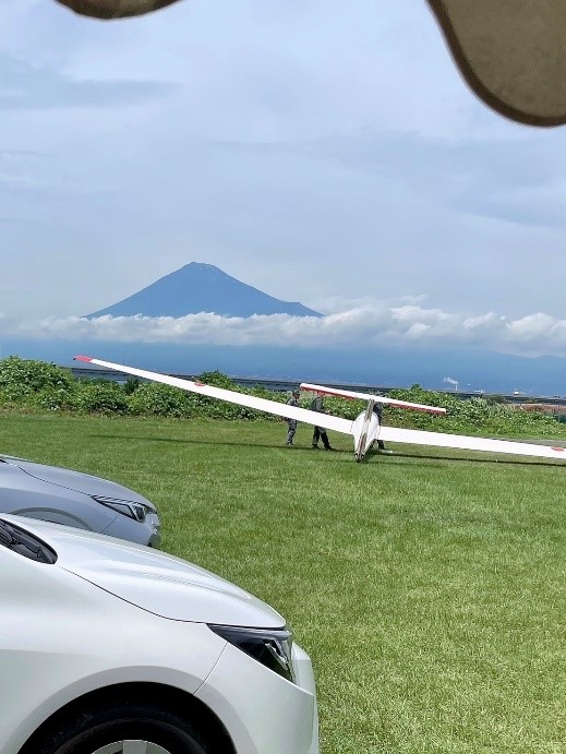 グライダー訓練の様子