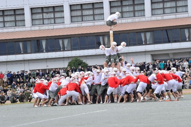 昨年度「棒倒し」