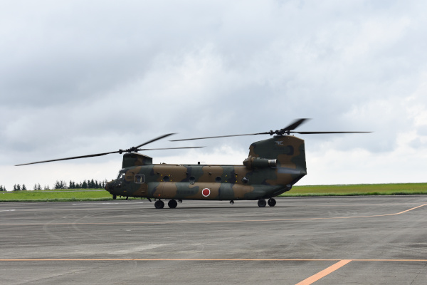 相馬原CH-47JA体験搭乗