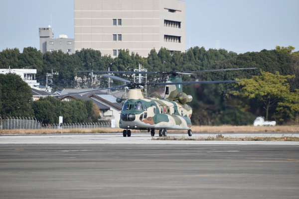 CH47-J体験搭乗（入間基地）