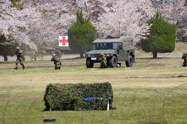 新町駐屯地創設７２周年創設記念行事
